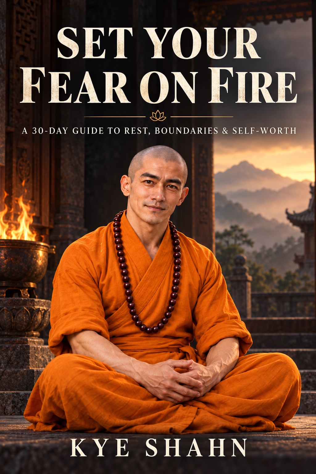 Set Your Fear on Fire — Kye Shahn book cover